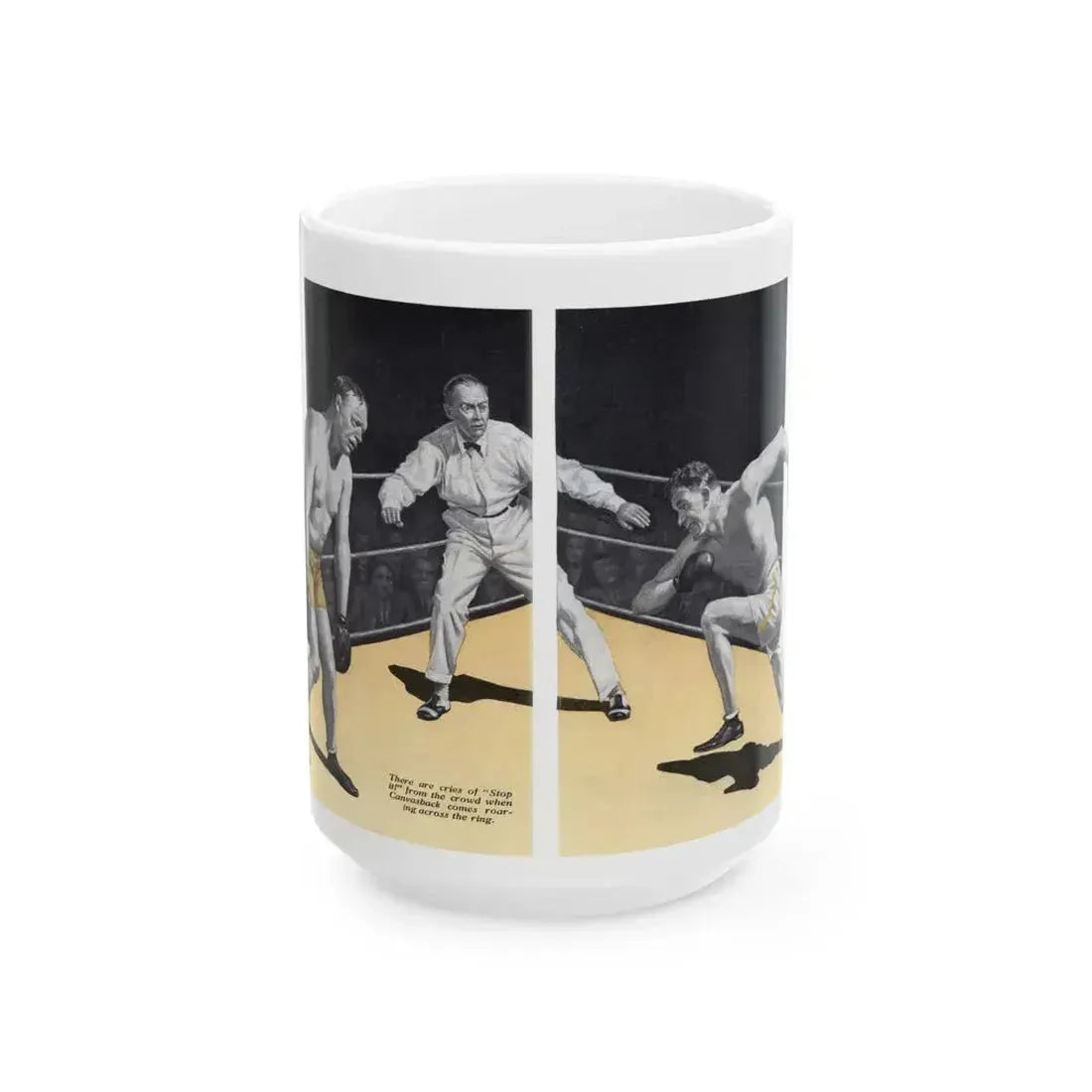 Forgotten Manslaughter (2), Redbook, December 1933 - White Coffee Mug 15oz - Go Mug Yourself