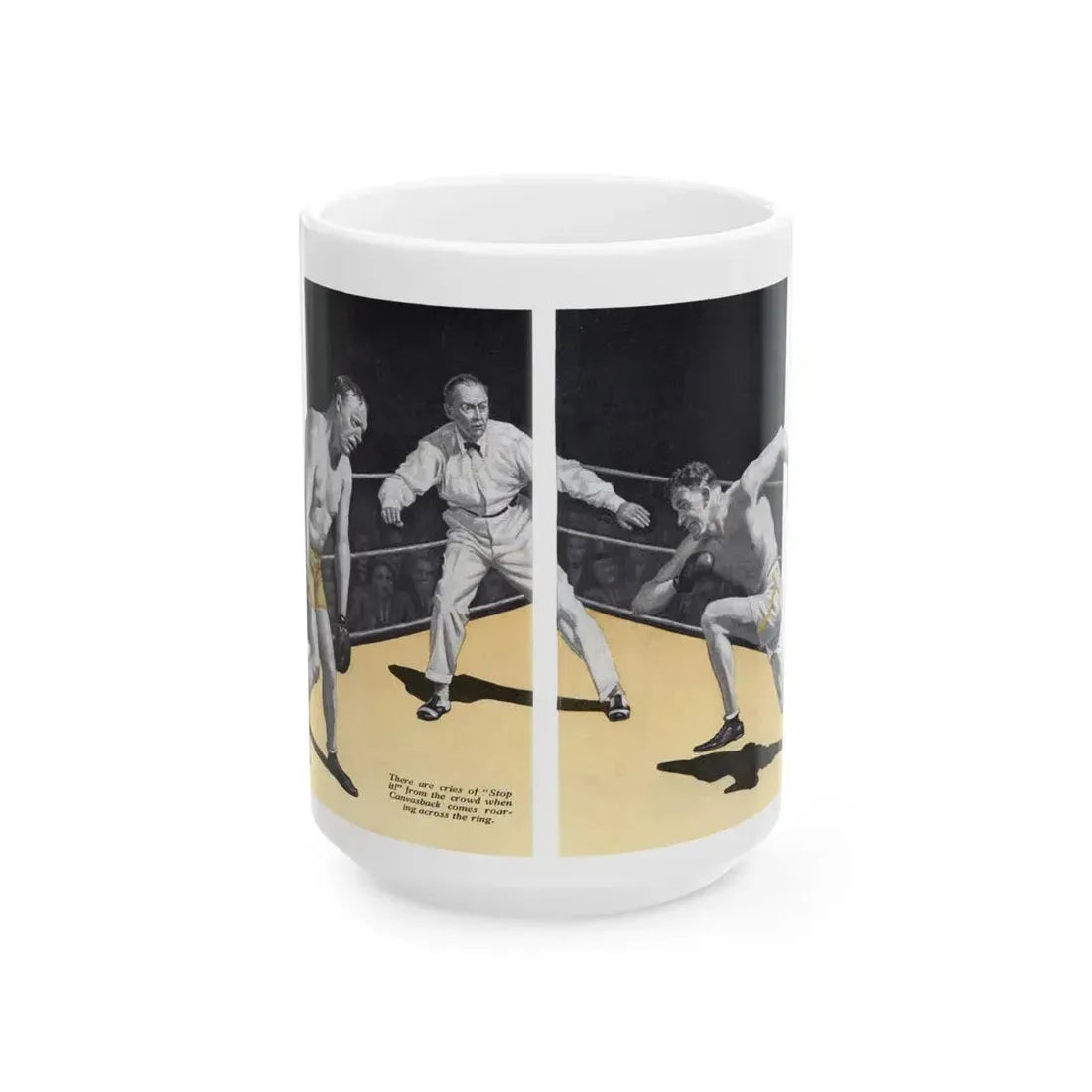 Forgotten Manslaughter (2), Redbook, December 1933 - White Coffee Mug 15oz - Go Mug Yourself