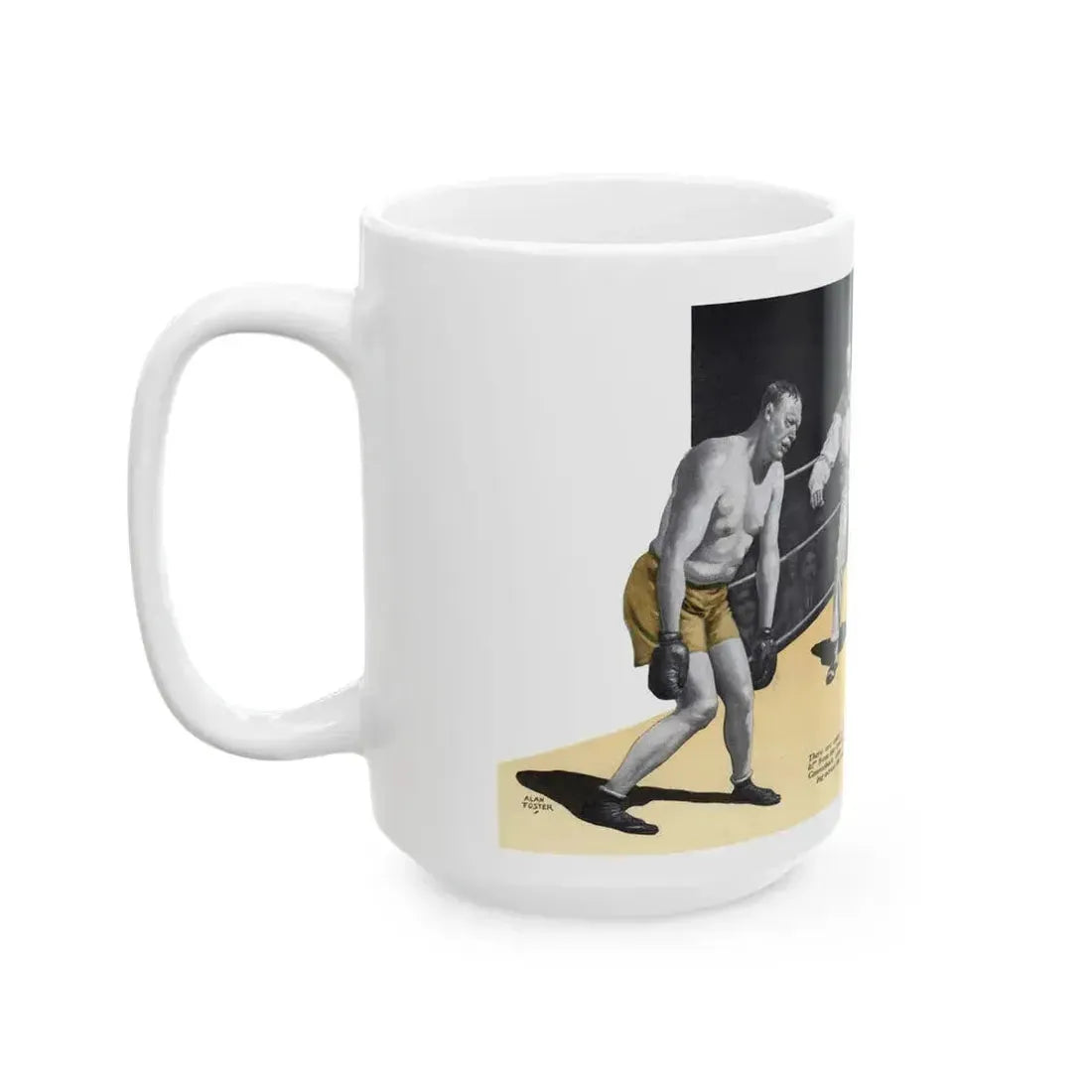 Forgotten Manslaughter (2), Redbook, December 1933 - White Coffee Mug - Go Mug Yourself