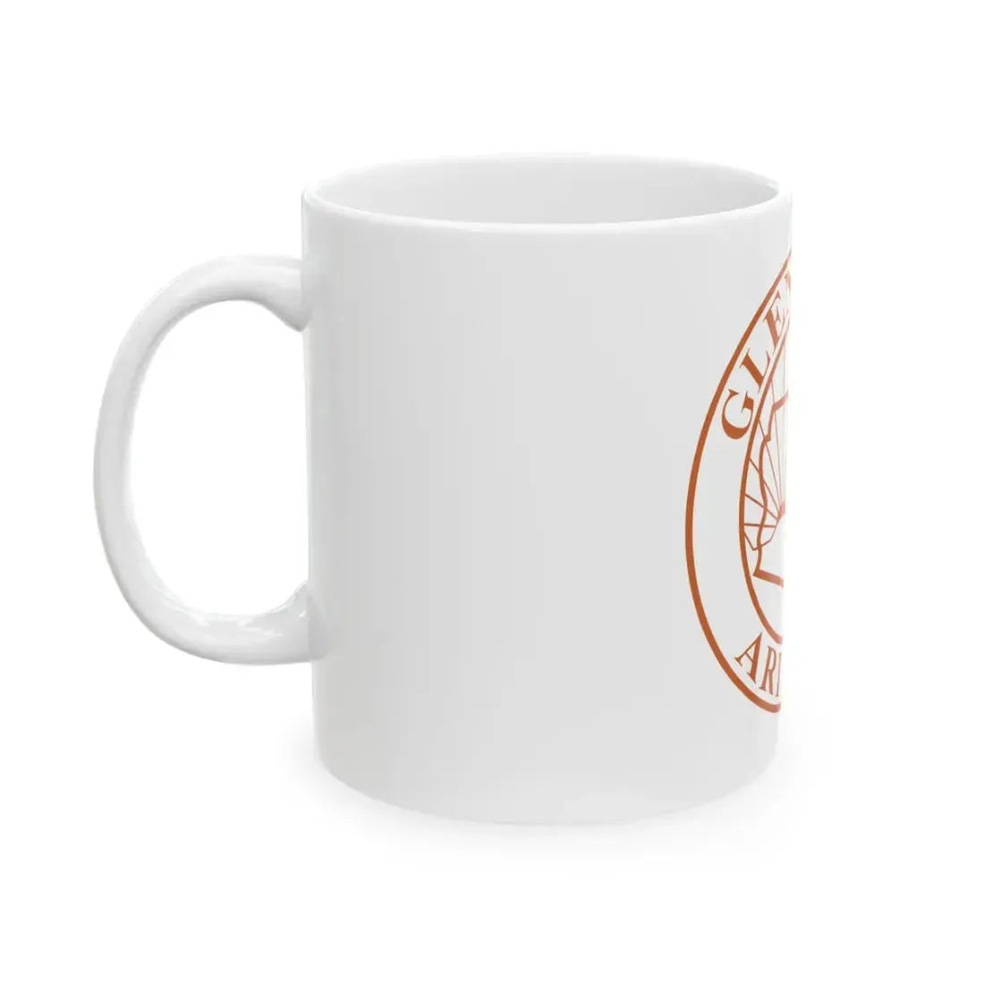 Former flag of Glendale Arizona (United States) White Coffee Mug - Go Mug Yourself