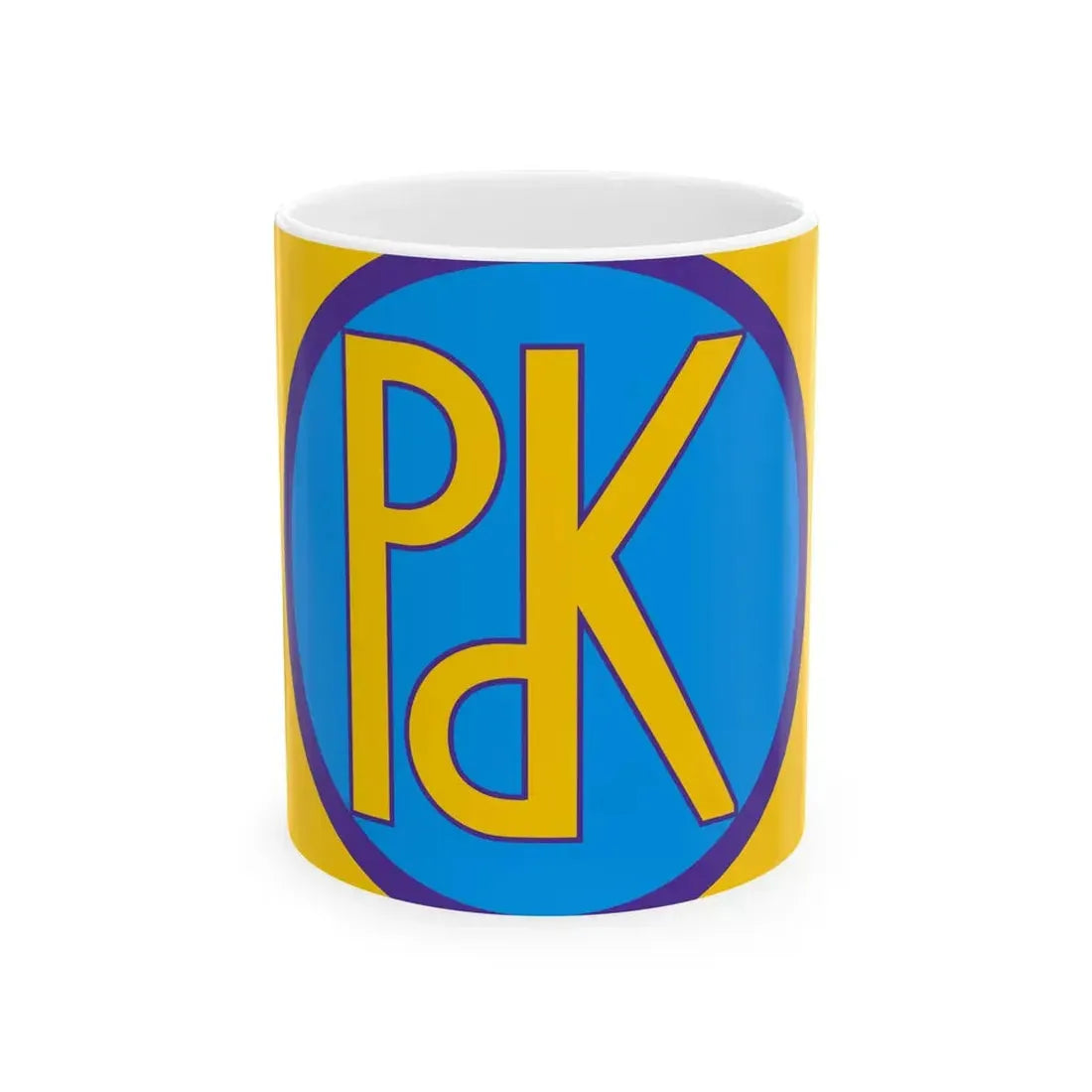 Former Flag of KDP (Iraq) White Coffee Mug 11oz - Go Mug Yourself