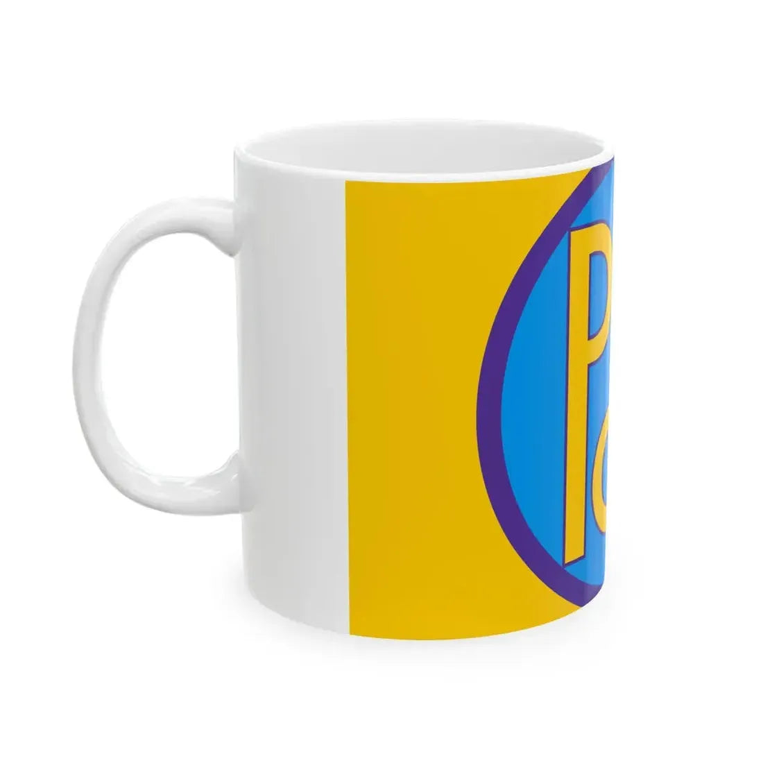 Former Flag of KDP (Iraq) White Coffee Mug - Go Mug Yourself