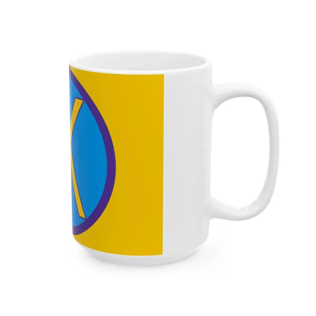 Former Flag of KDP (Iraq) White Coffee Mug - Go Mug Yourself