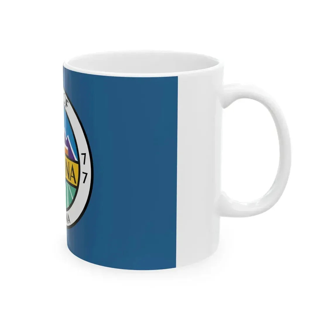 Former flag of Marana Arizona 2013 - 2021 (United States) White Coffee Mug - Go Mug Yourself