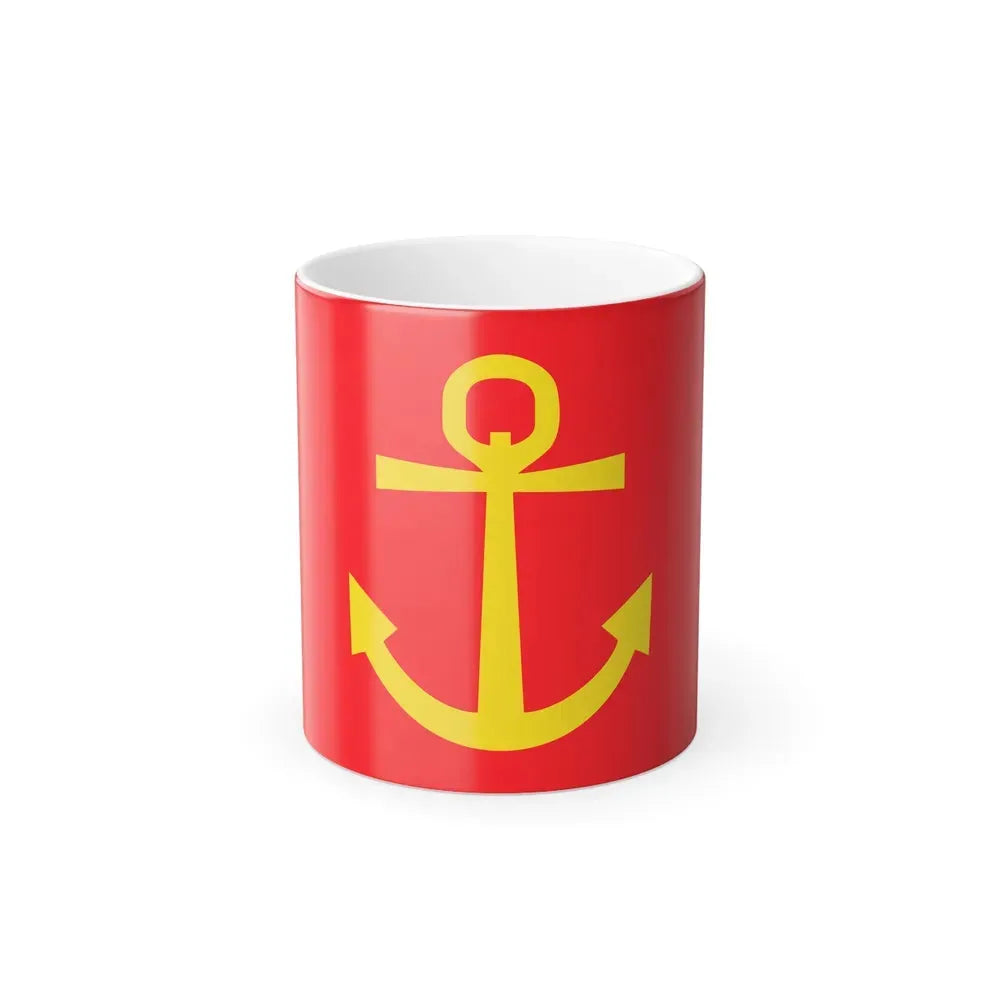 Former flag of Narvik Nordland Norway - Color Changing Coffee Mug 11oz - Go Mug Yourself