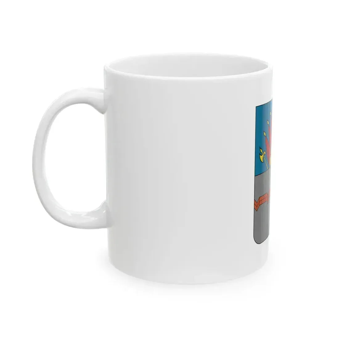 Former Flag of Omsk Russia - White Coffee Mug - Go Mug Yourself