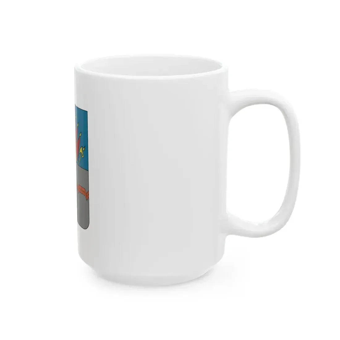 Former Flag of Omsk Russia - White Coffee Mug - Go Mug Yourself
