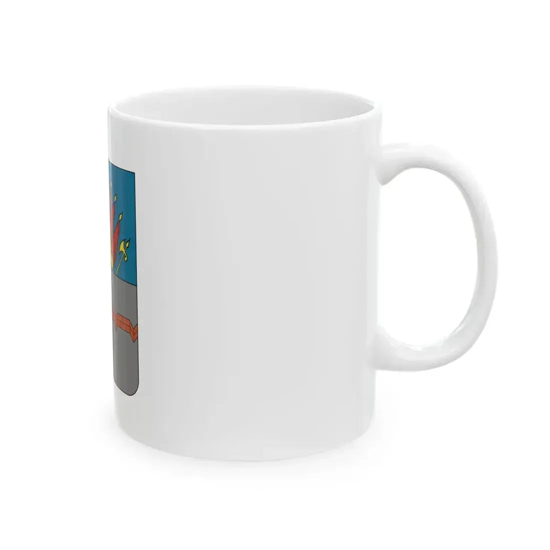 Former Flag of Omsk Russia - White Coffee Mug - Go Mug Yourself