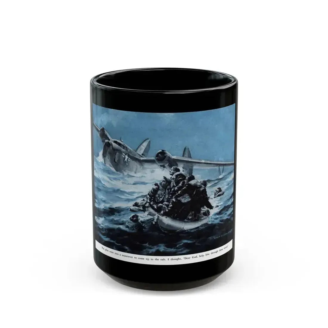 Formosa Escape, True magazine, May 1955 - Black Coffee Mug 15oz - Go Mug Yourself
