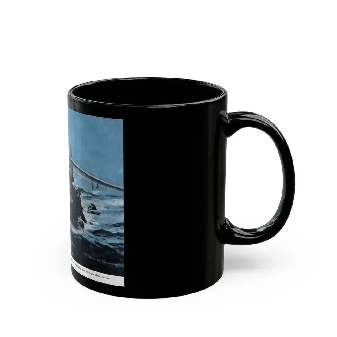 Formosa Escape, True magazine, May 1955 - Black Coffee Mug - Go Mug Yourself