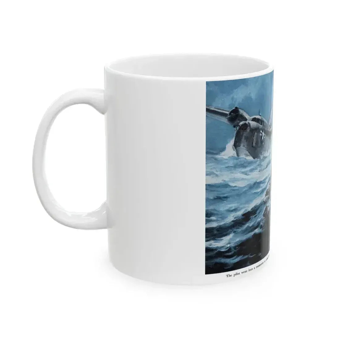 Formosa Escape, True magazine, May 1955 - White Coffee Mug - Go Mug Yourself