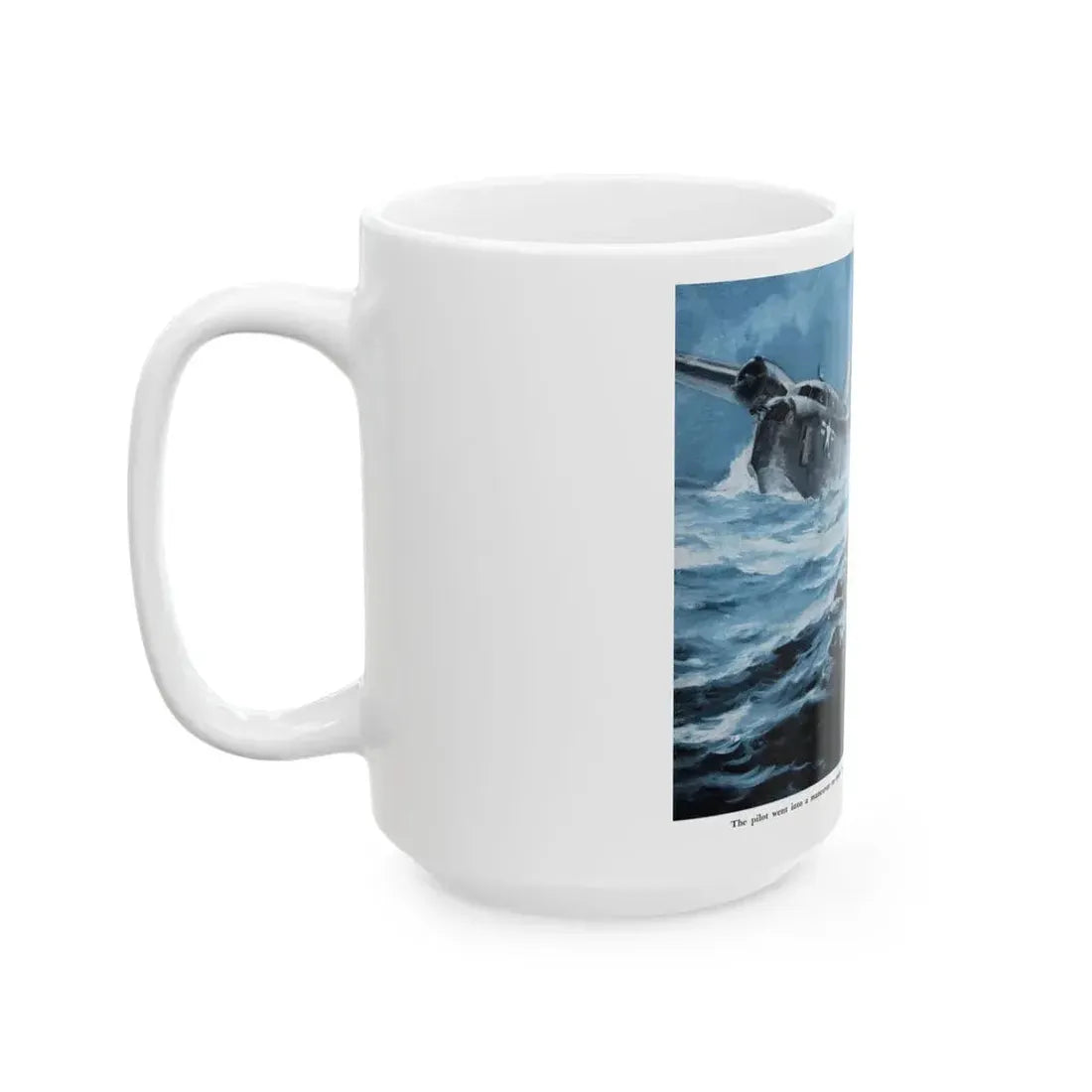 Formosa Escape, True magazine, May 1955 - White Coffee Mug - Go Mug Yourself