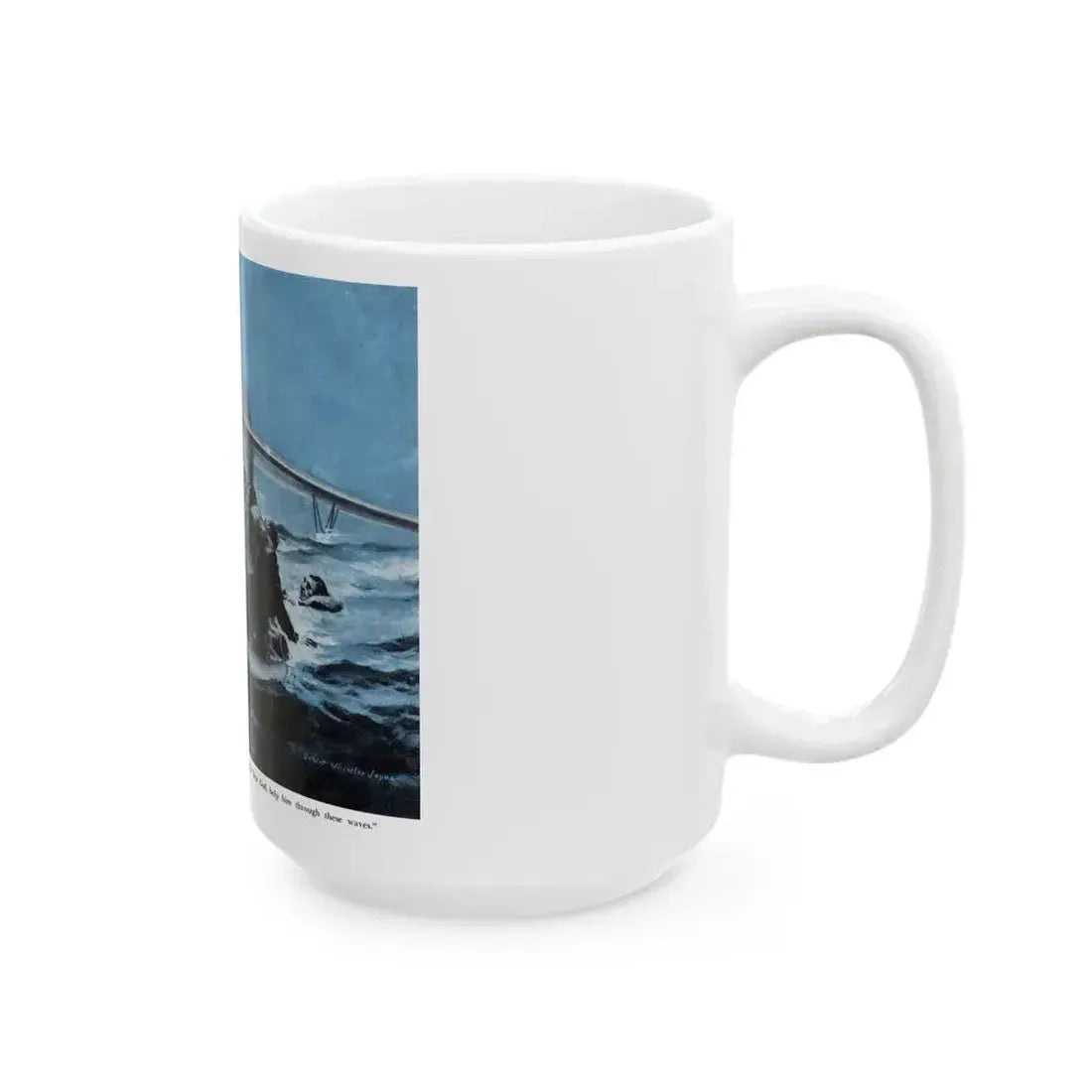 Formosa Escape, True magazine, May 1955 - White Coffee Mug - Go Mug Yourself