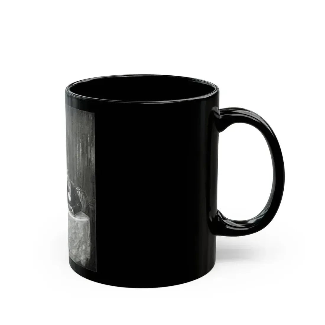 Forsythe's Folly (1), McCalls magazine, November 1923 - Black Coffee Mug - Go Mug Yourself