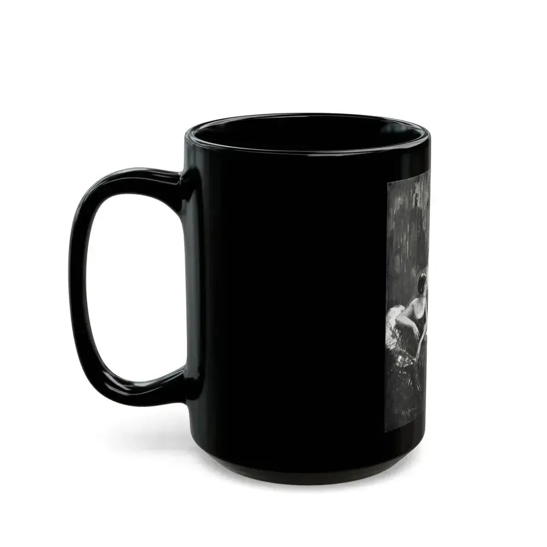 Forsythe's Folly (1), McCalls magazine, November 1923 - Black Coffee Mug - Go Mug Yourself