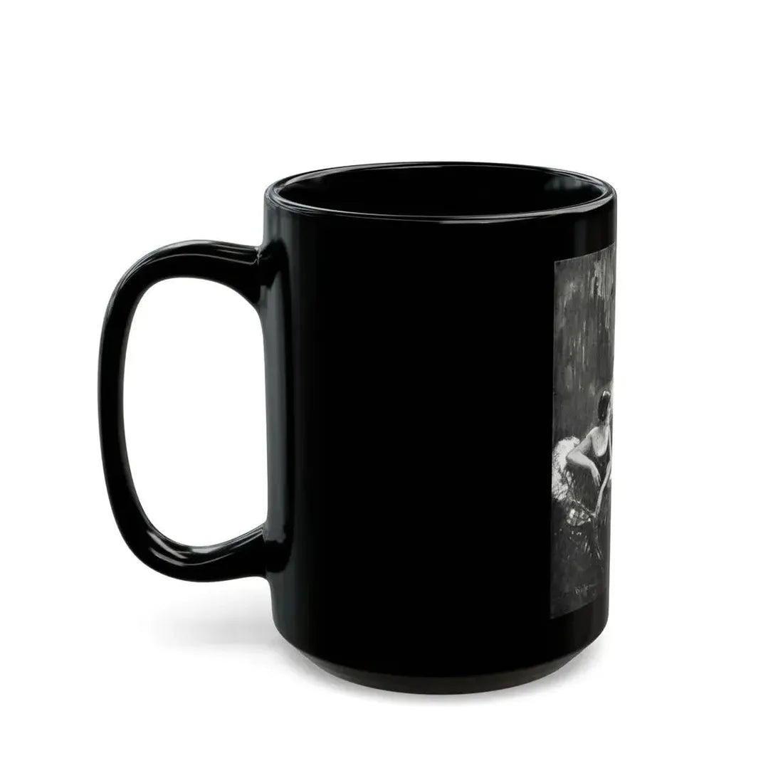Forsythe's Folly (1), McCalls magazine, November 1923 - Black Coffee Mug - Go Mug Yourself
