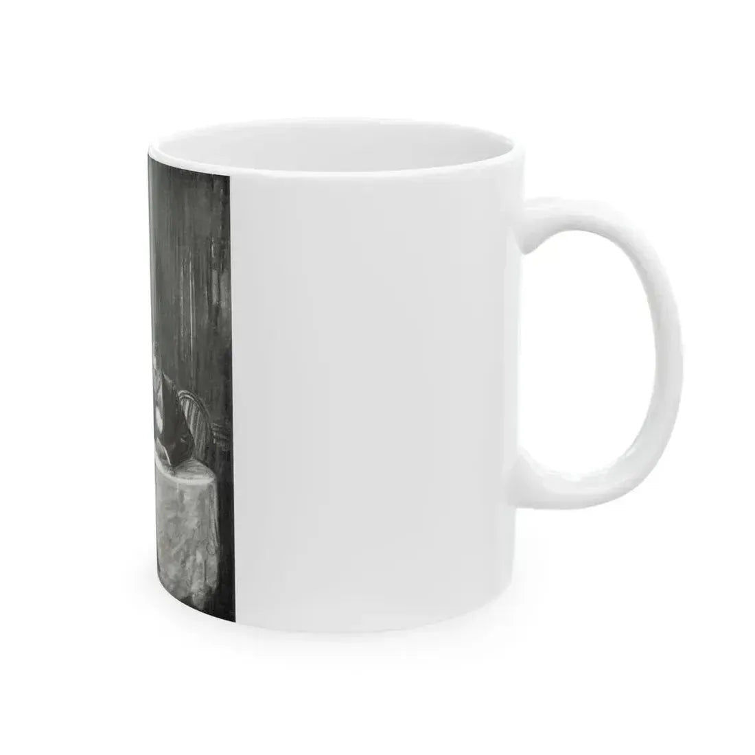 Forsythe's Folly (1), McCalls magazine, November 1923 - White Coffee Mug - Go Mug Yourself