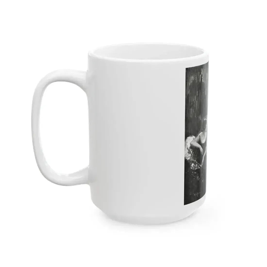 Forsythe's Folly (1), McCalls magazine, November 1923 - White Coffee Mug - Go Mug Yourself