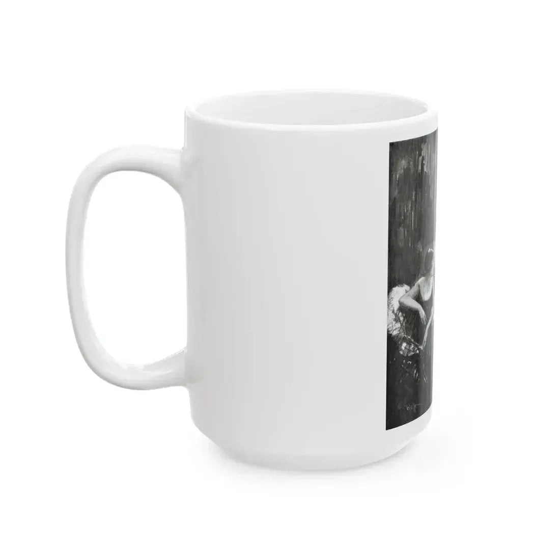 Forsythe's Folly (1), McCalls magazine, November 1923 - White Coffee Mug - Go Mug Yourself