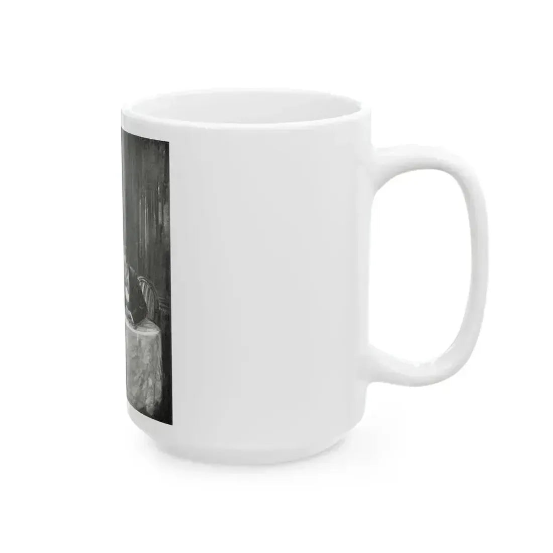 Forsythe's Folly (1), McCalls magazine, November 1923 - White Coffee Mug - Go Mug Yourself