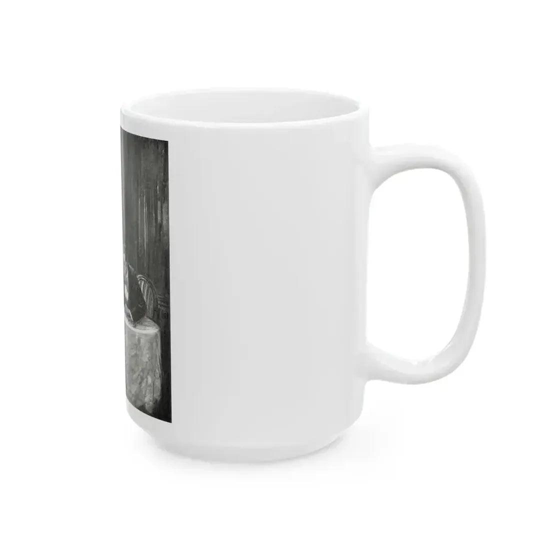 Forsythe's Folly (1), McCalls magazine, November 1923 - White Coffee Mug - Go Mug Yourself