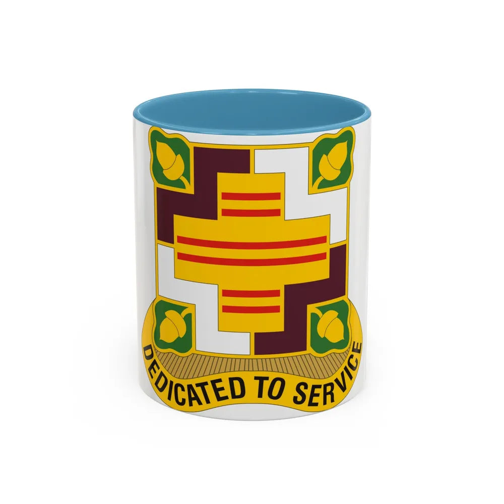 Fort Belvoir Community Hospital US (U.S. Army) Accent Coffee Mug 11oz Light Blue - Go Mug Yourself