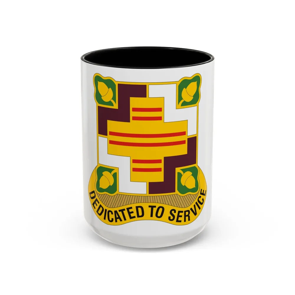 Fort Belvoir Community Hospital US (U.S. Army) Accent Coffee Mug 15oz Black - Go Mug Yourself