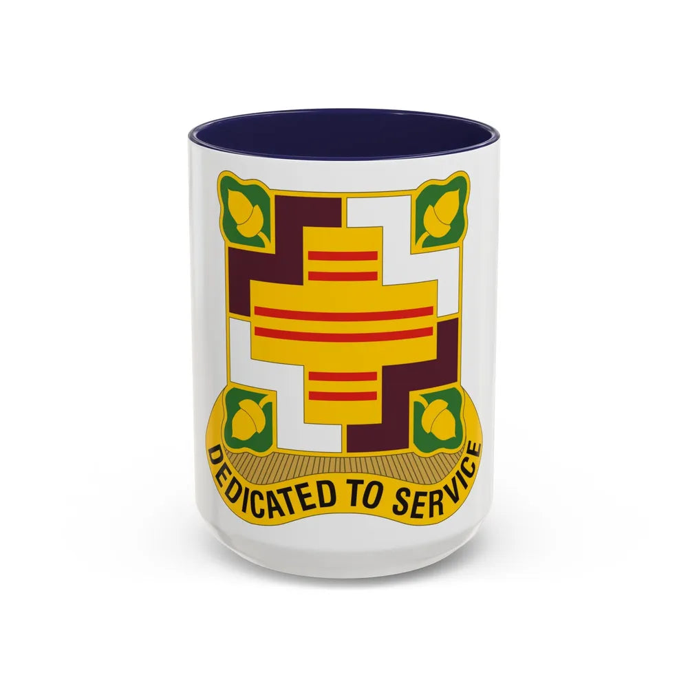 Fort Belvoir Community Hospital US (U.S. Army) Accent Coffee Mug 15oz Navy - Go Mug Yourself
