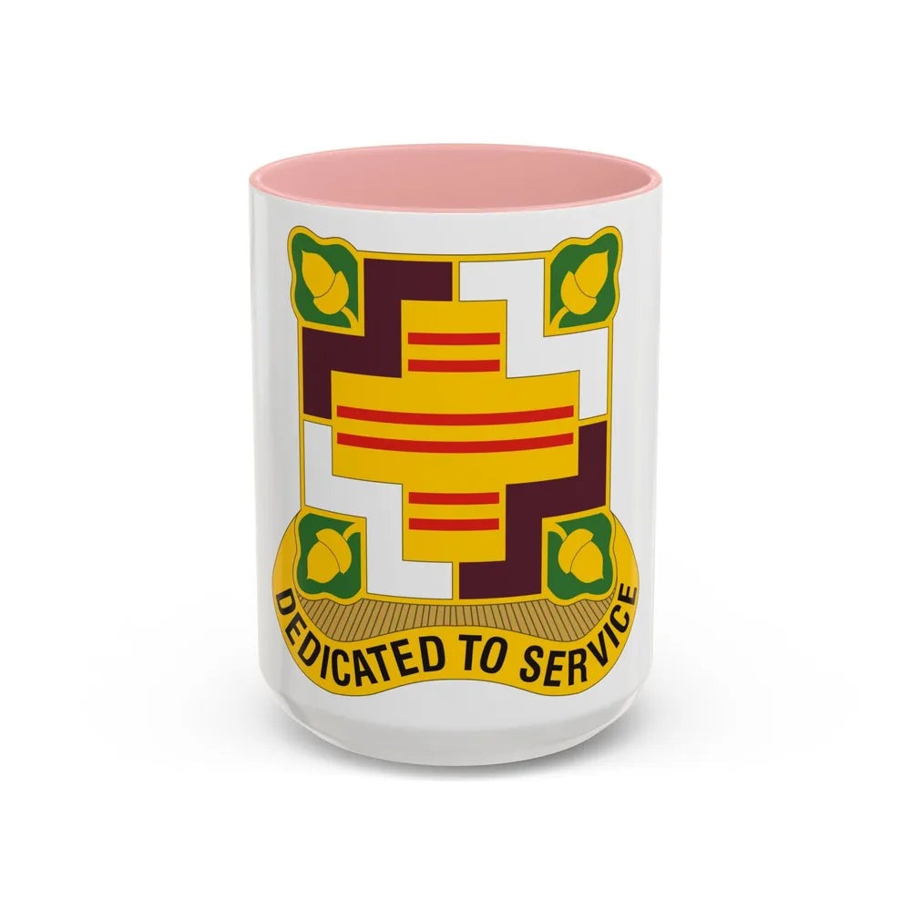 Fort Belvoir Community Hospital US (U.S. Army) Accent Coffee Mug 15oz Pink - Go Mug Yourself