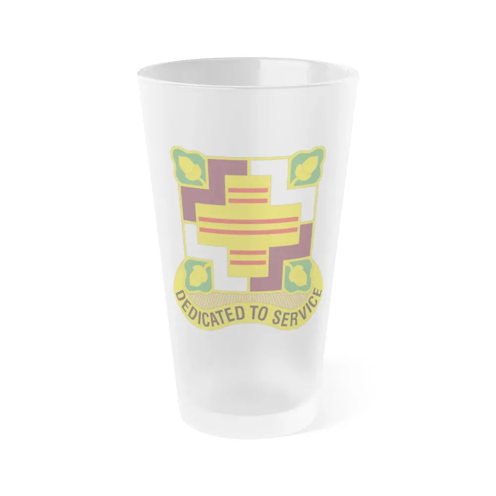 Fort Belvoir Community Hospital US (U.S. Army) Frosted Pint Glass 16oz Default Title - Go Mug Yourself
