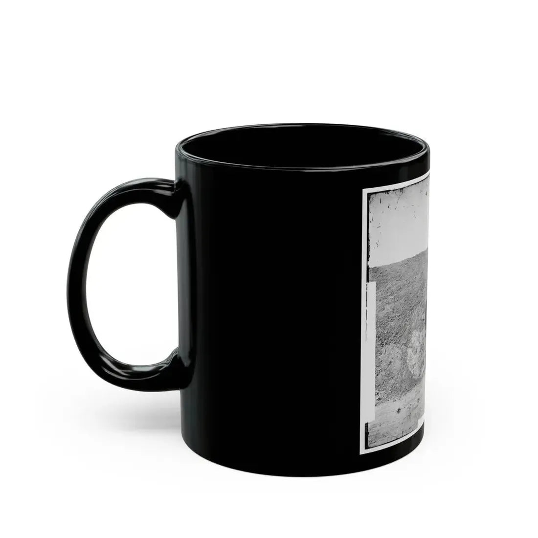 Fort Brady, Va. Entrance To Magazine (U.S. Civil War) Black Coffee Mug - Go Mug Yourself