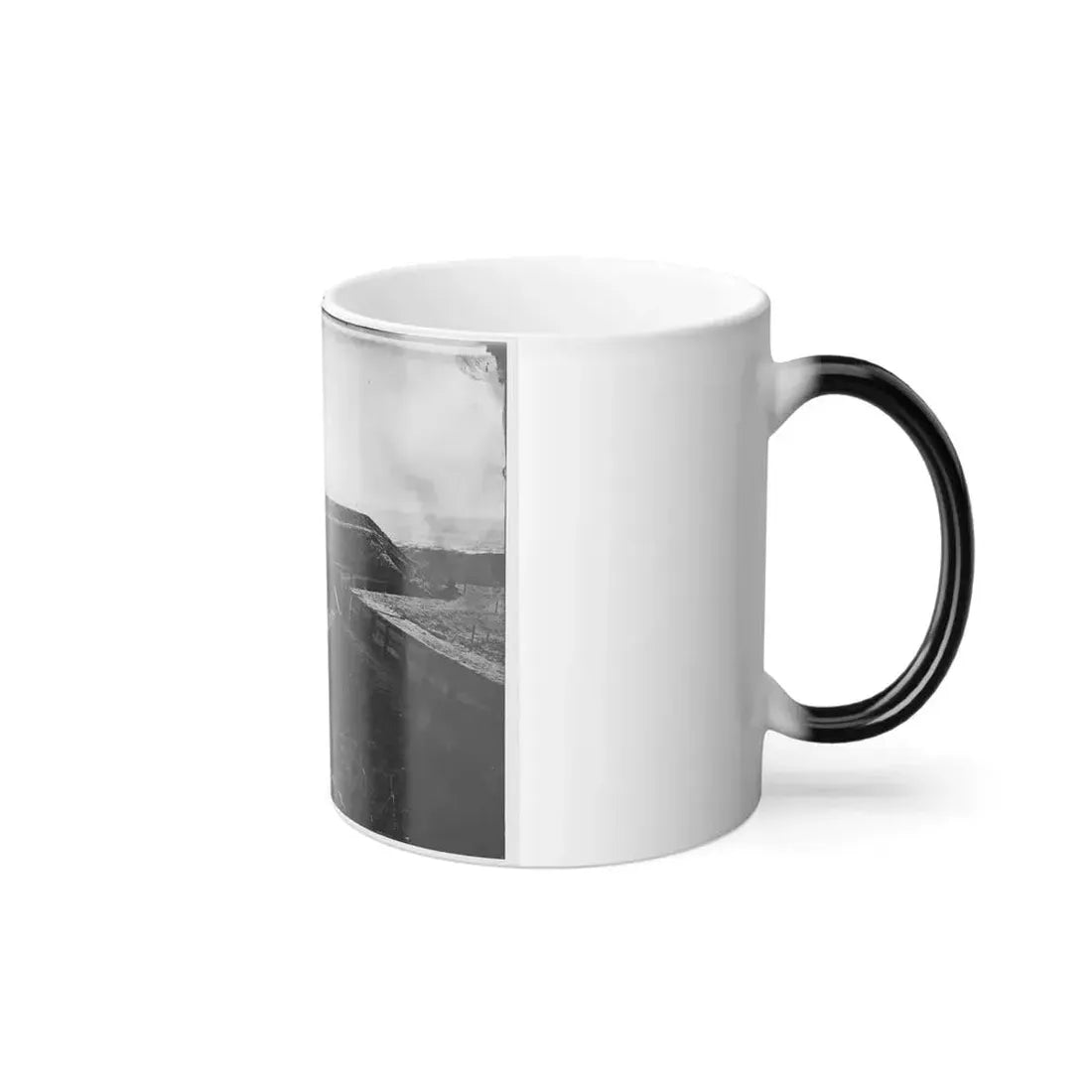 Fort Fisher, N.C. Interior View of the Pulpit (U.S. Civil War) Color Changing Coffee Mug 11oz - Go Mug Yourself