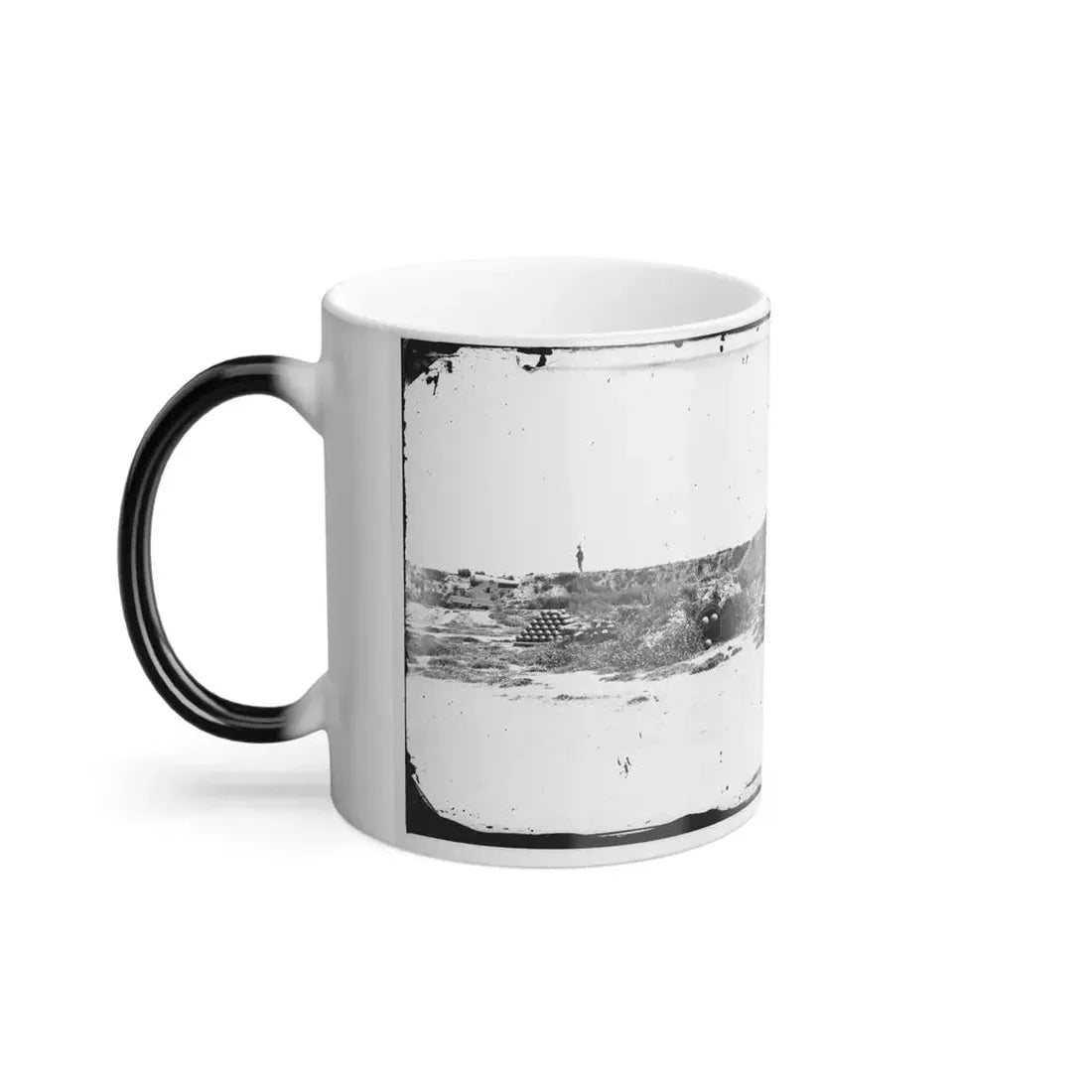 Fort Fisher, N.C. Interior View (U.S. Civil War) Color Changing Coffee Mug 11oz - Go Mug Yourself