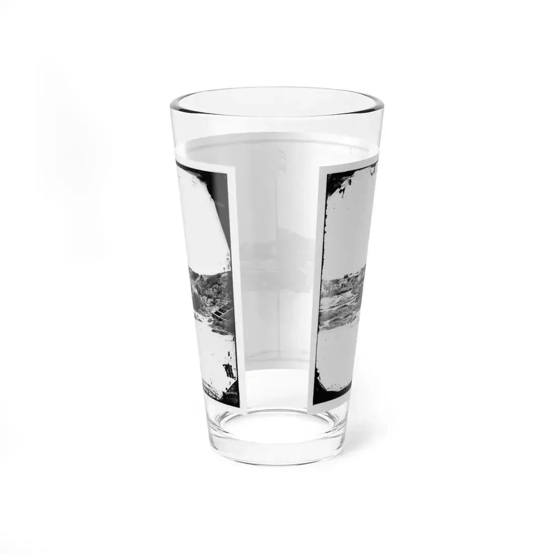 Fort Fisher, N.C. Interior View (U.S. Civil War) Pint Glass 16oz - Go Mug Yourself