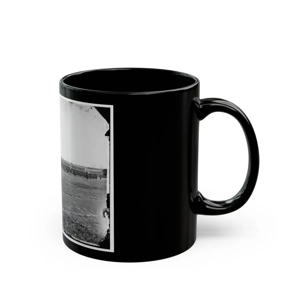 Fort Monroe, Va. 3d Pennsylvania Heavy Artillery On Parade (U.S. Civil War) Black Coffee Mug - Go Mug Yourself