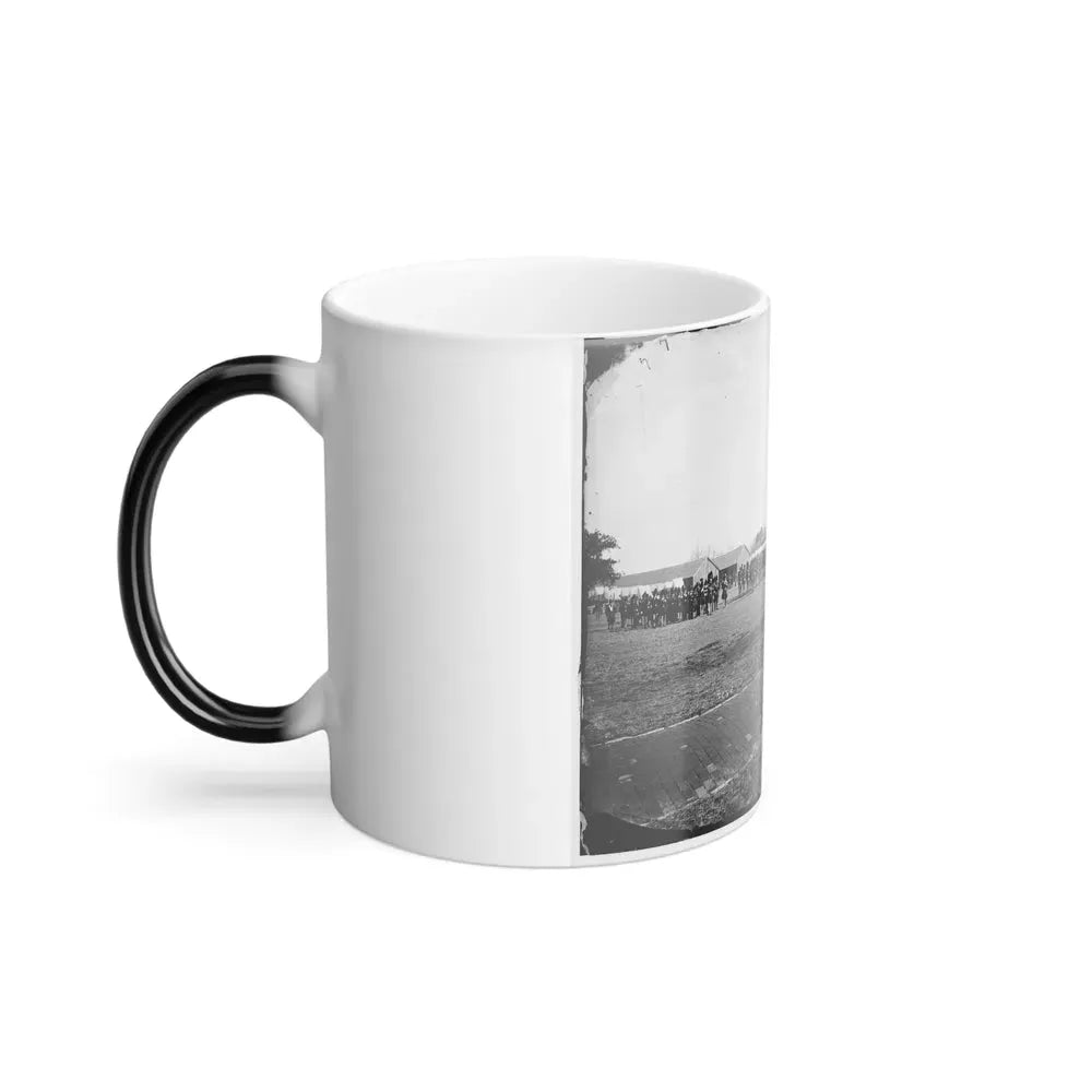 Fort Monroe, Va. 3D Pennsylvania Heavy Artillery on Parade (U.S. Civil War) Color Changing Coffee Mug 11oz - Go Mug Yourself