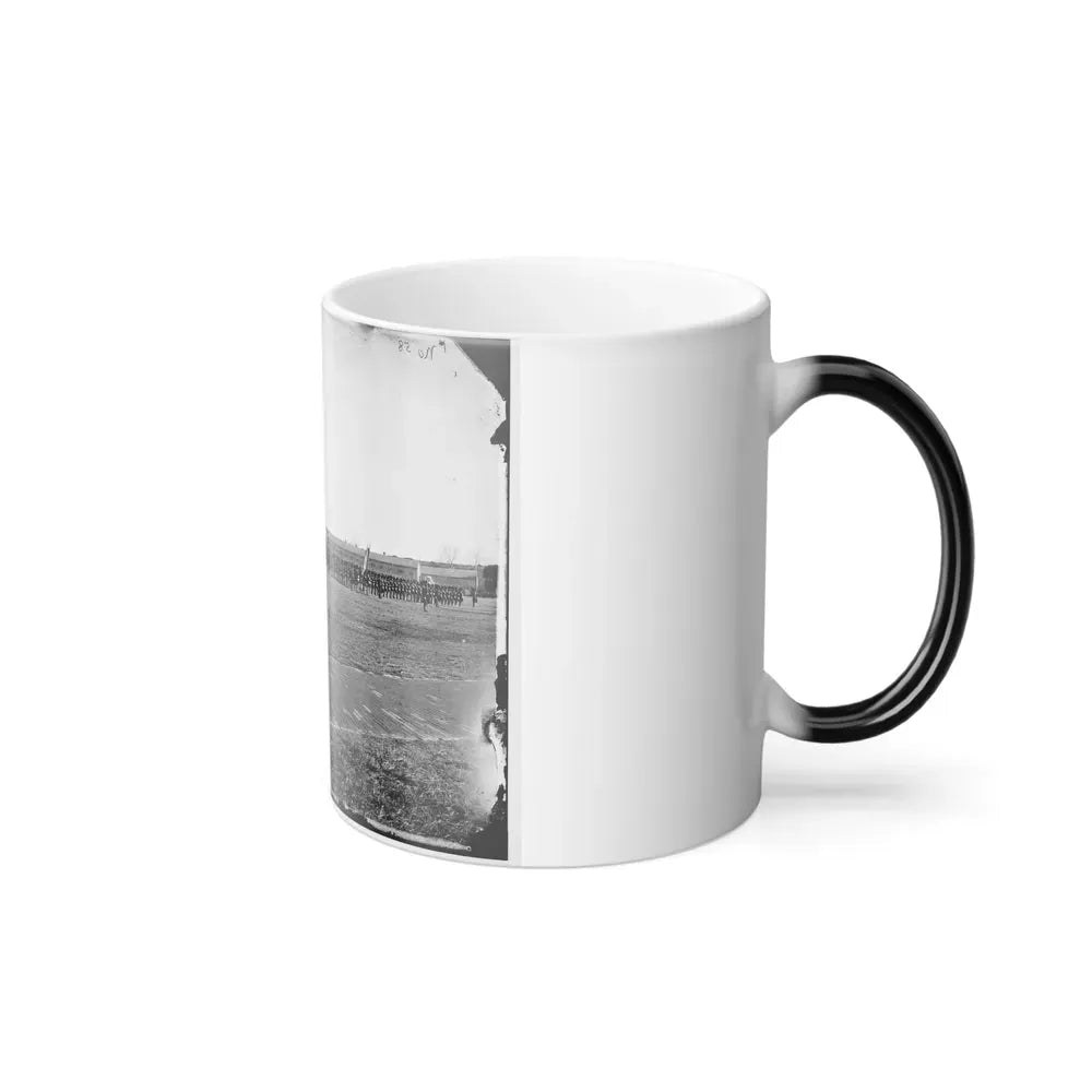 Fort Monroe, Va. 3D Pennsylvania Heavy Artillery on Parade (U.S. Civil War) Color Changing Coffee Mug 11oz - Go Mug Yourself
