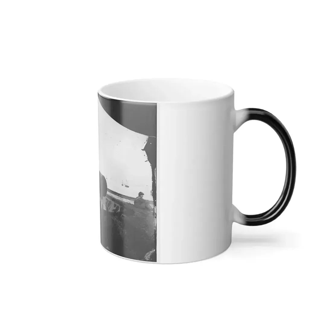 Fort Monroe, Va. The Lincoln Gun, a 15-Inch Rodman Columbiad (U.S. Civil War) Color Changing Coffee Mug 11oz - Go Mug Yourself
