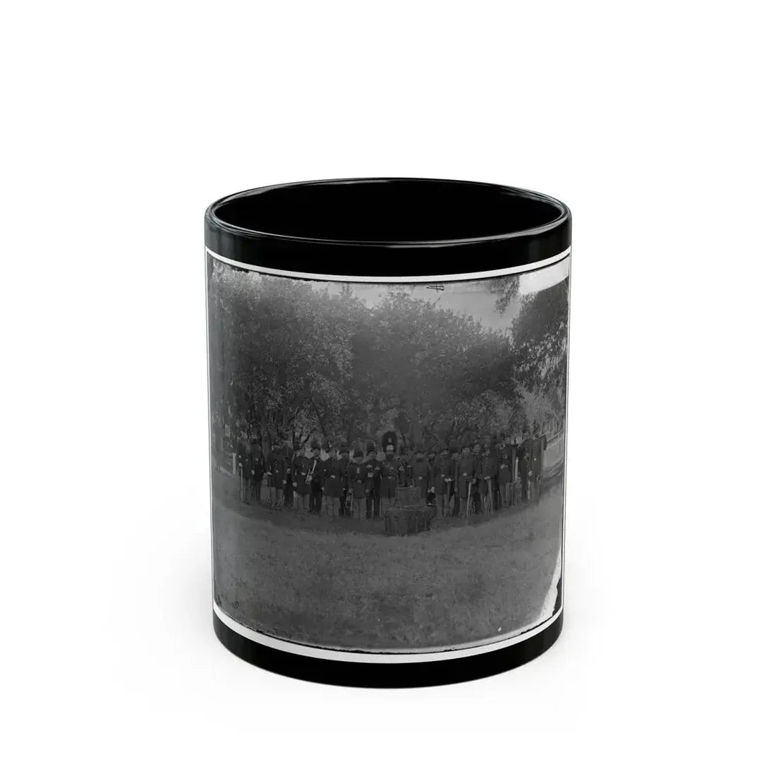 Fort Monroe, Va. The Post Band (U.S. Civil War) Black Coffee Mug 11oz - Go Mug Yourself