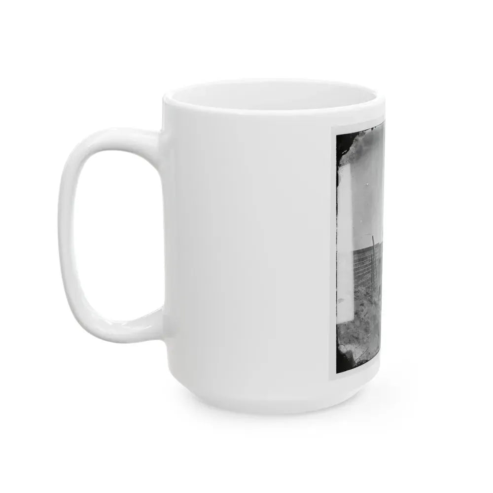 Fort Pulaski, Ga. The Beauregard Gun (U.S. Civil War) White Coffee Mug - Go Mug Yourself
