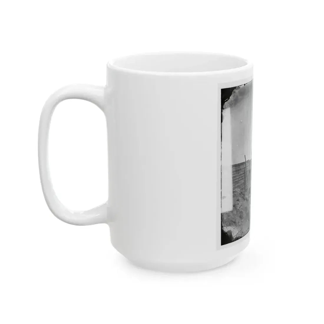 Fort Pulaski, Ga. The Beauregard Gun (U.S. Civil War) White Coffee Mug - Go Mug Yourself