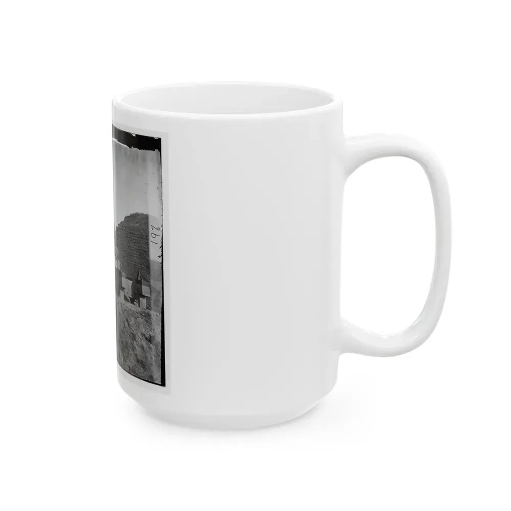 Fort Pulaski, Ga. The Beauregard Gun (U.S. Civil War) White Coffee Mug - Go Mug Yourself