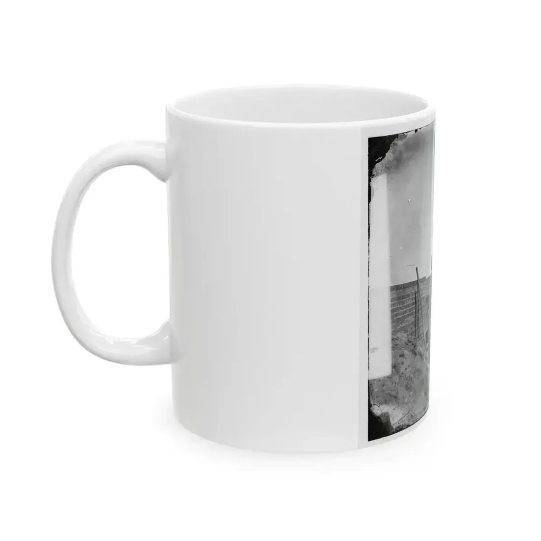 Fort Pulaski, Ga. The Beauregard Gun (U.S. Civil War) White Coffee Mug - Go Mug Yourself