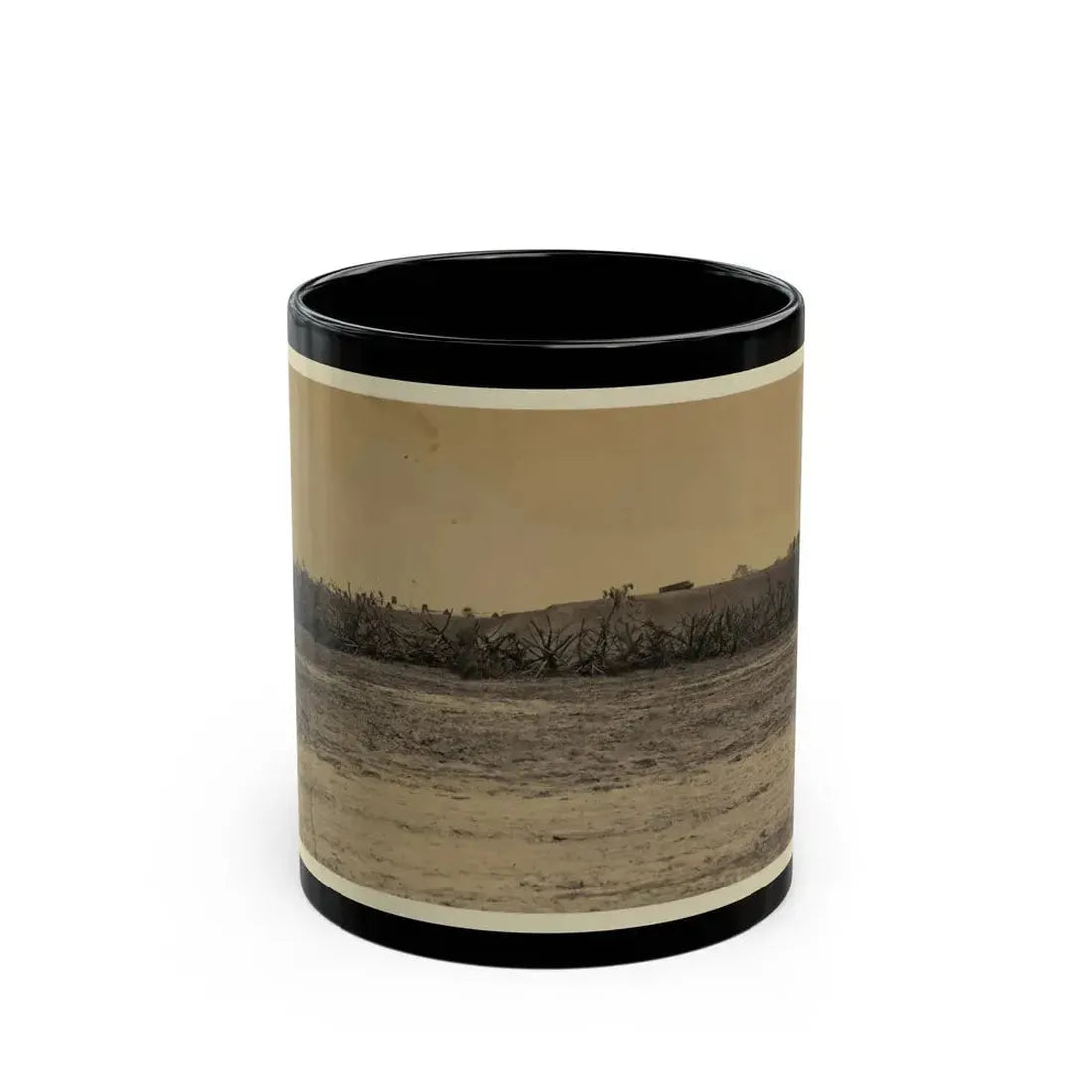 Fort Sedgwick Near Petersburg (U.S. Civil War) Black Coffee Mug 11oz - Go Mug Yourself