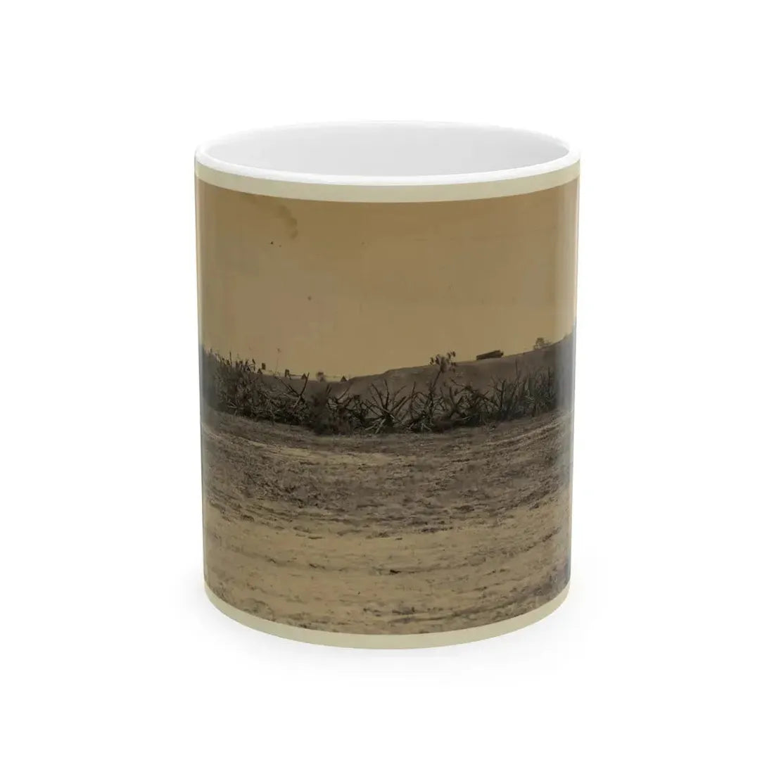 Fort Sedgwick Near Petersburg (U.S. Civil War) White Coffee Mug 11oz - Go Mug Yourself