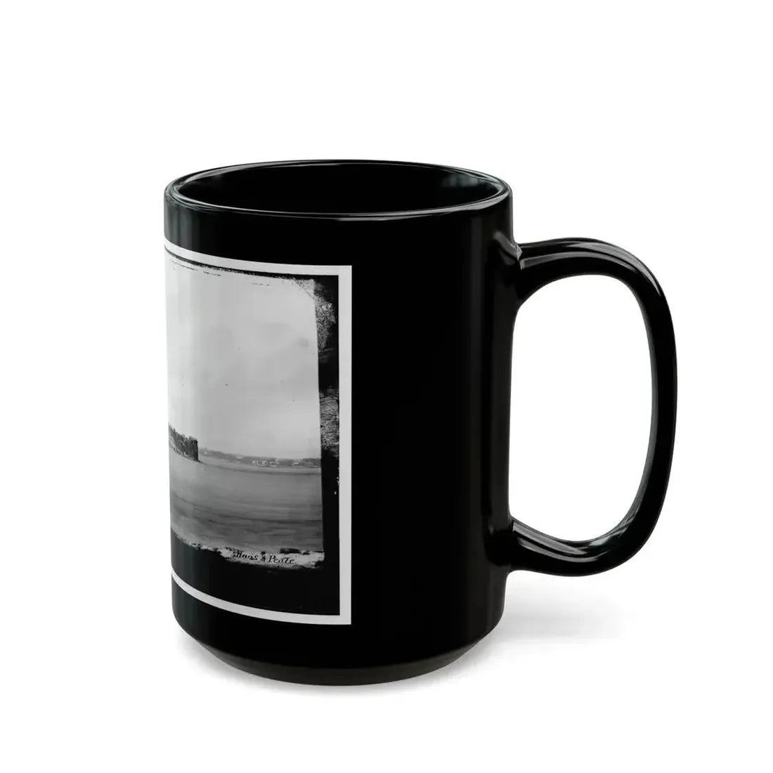Fort Sumter 001 (U.S. Civil War) Black Coffee Mug - Go Mug Yourself