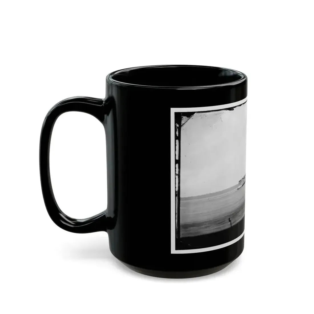 Fort Sumter 001 (U.S. Civil War) Black Coffee Mug - Go Mug Yourself
