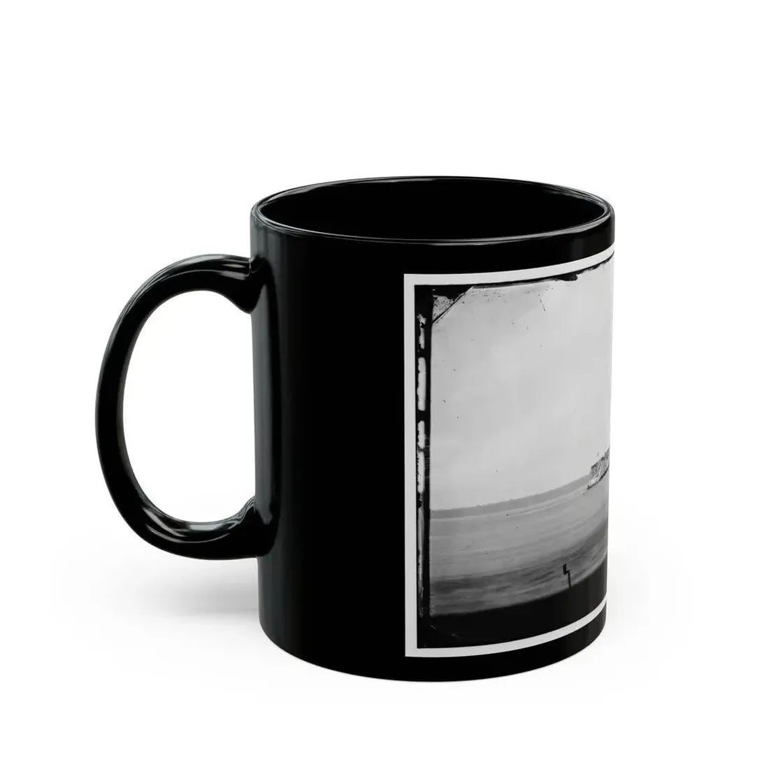 Fort Sumter 001 (U.S. Civil War) Black Coffee Mug - Go Mug Yourself