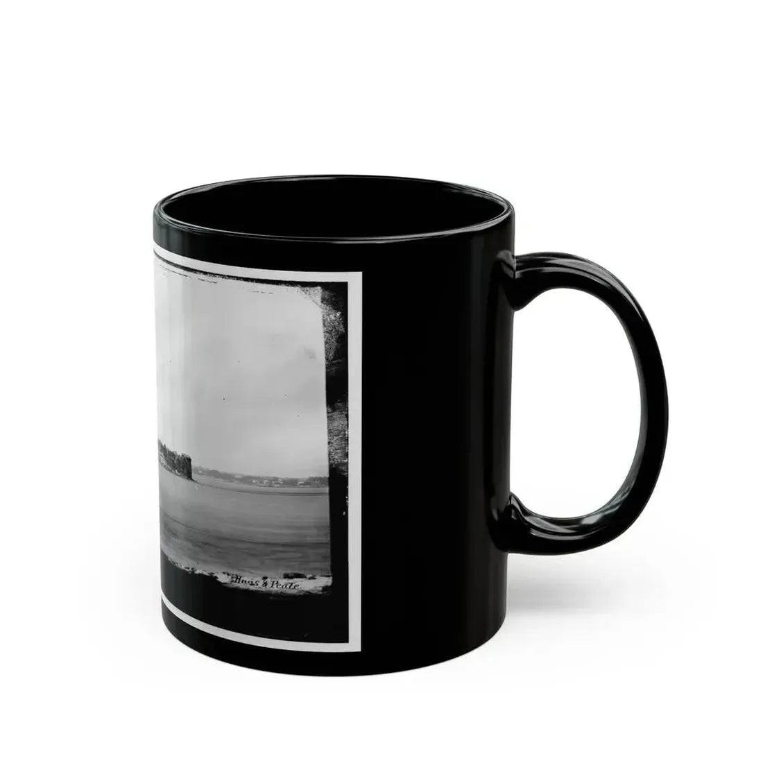 Fort Sumter 001 (U.S. Civil War) Black Coffee Mug - Go Mug Yourself