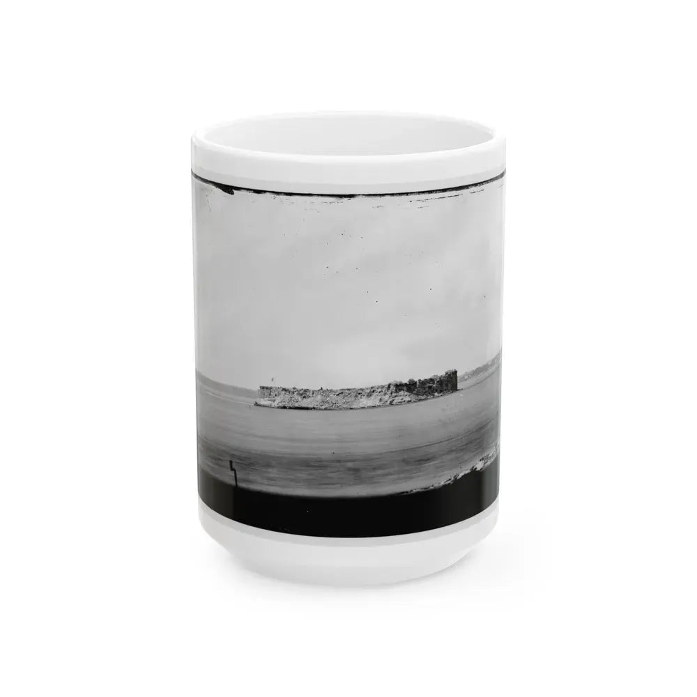Fort Sumter 001 (U.S. Civil War) White Coffee Mug 15oz - Go Mug Yourself